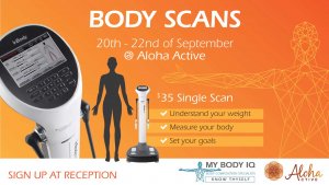 Body Composition Scanning at Aloha Active Sep 20 - 22
