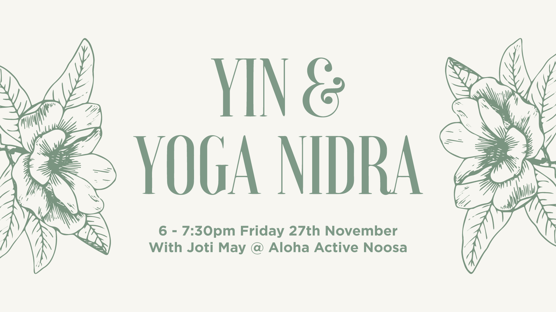 Yin & Yoga Nidra with Joti May